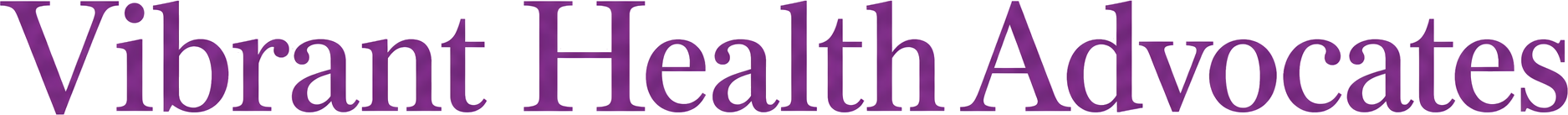 Vibrant Health Advocates – Beta